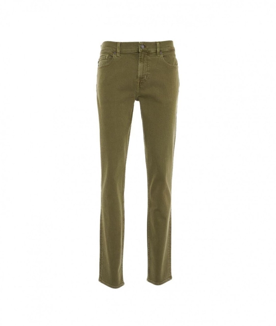 7 for all mankind Pantalone Paxtyn Verde New