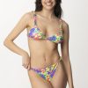 Me Fui Bikini A Triangolo Stampa Multicolor Fantasia Online