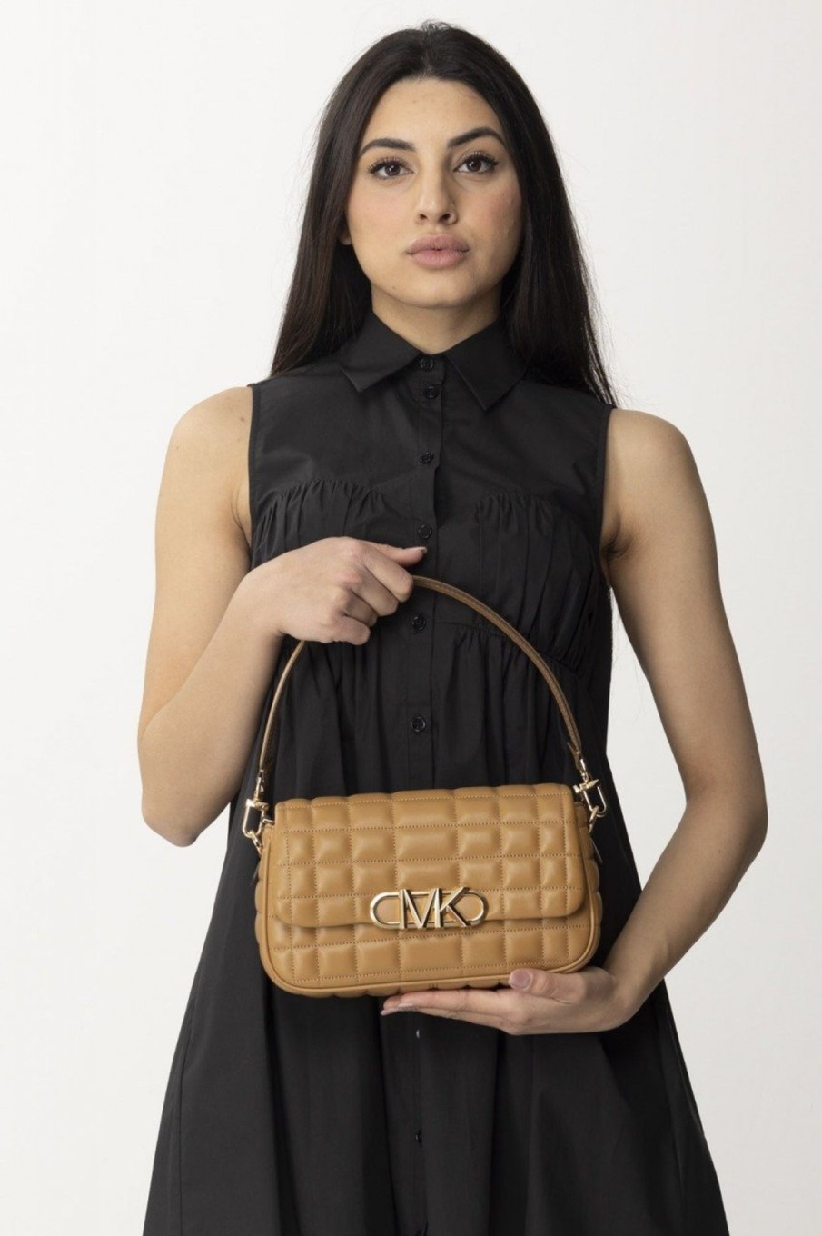 Michael Kors Borsa A Spalla Parker Pale Peanut Hot