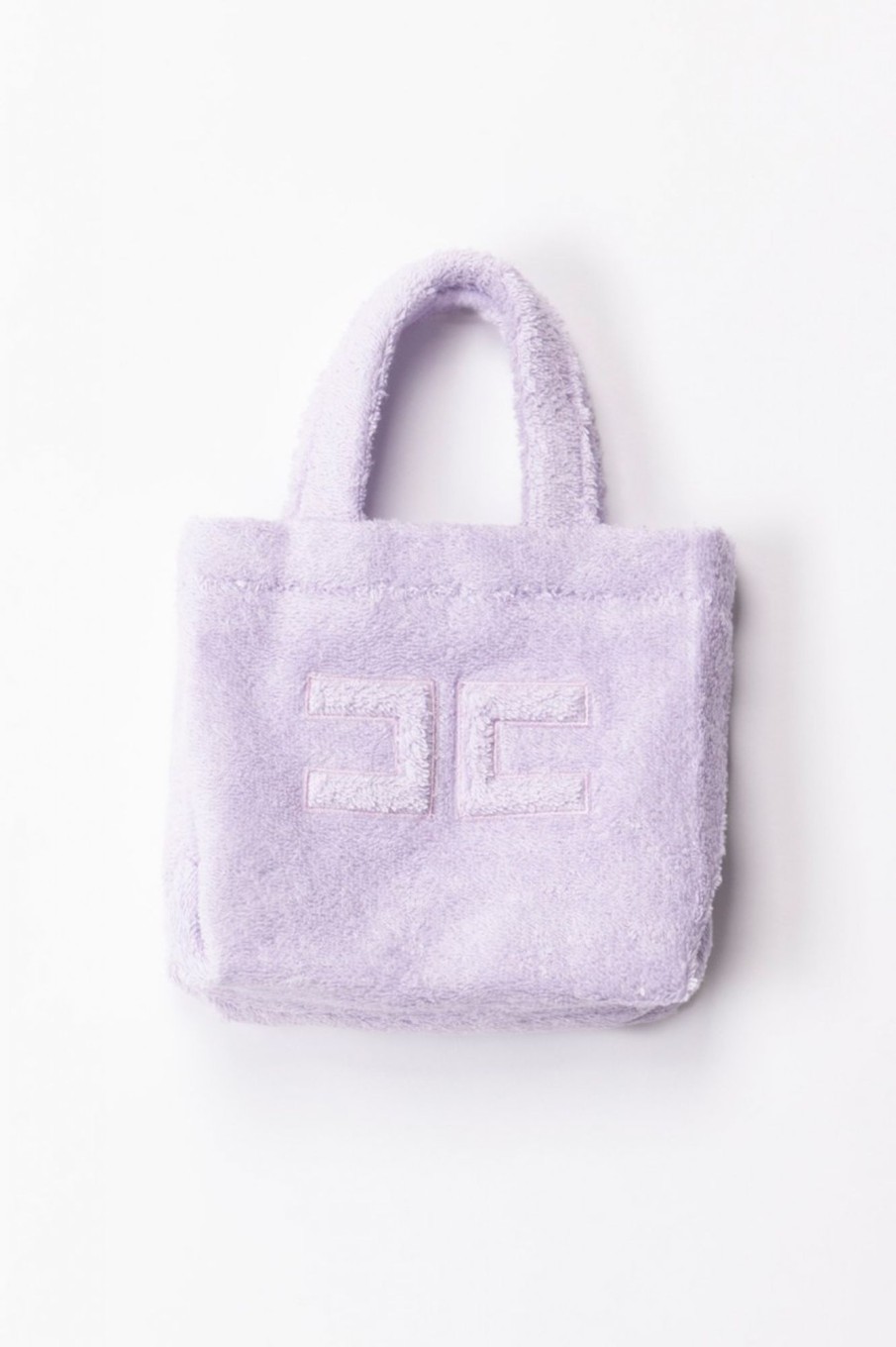 ELISABETTA FRANCHI BAMBINA Mini Borsa In Spugna Viola Best