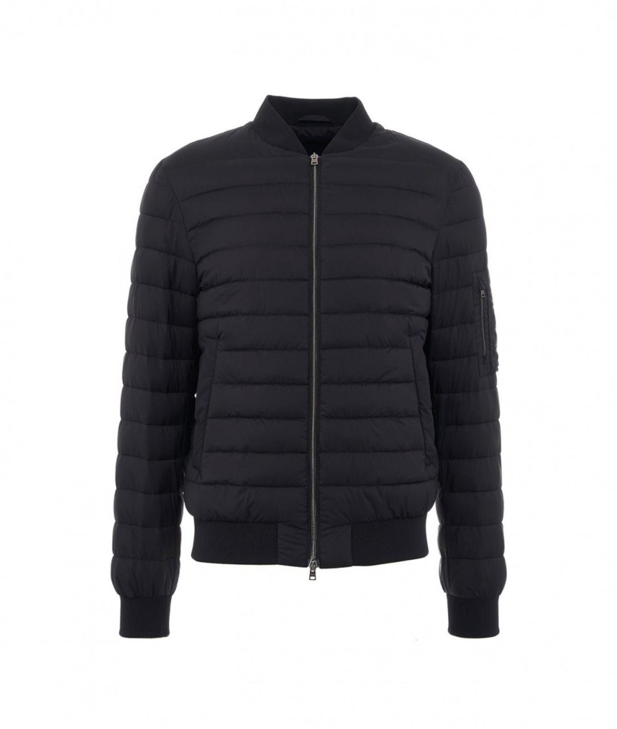 Herno Bomber In Eco Daune Schwarz New