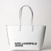 Karl Lagerfeld Tote Bag Con Logo White Best