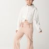 ELISABETTA FRANCHI BAMBINA Pantaloni Con Fiocchetti E Piping Desert Roses Clearance