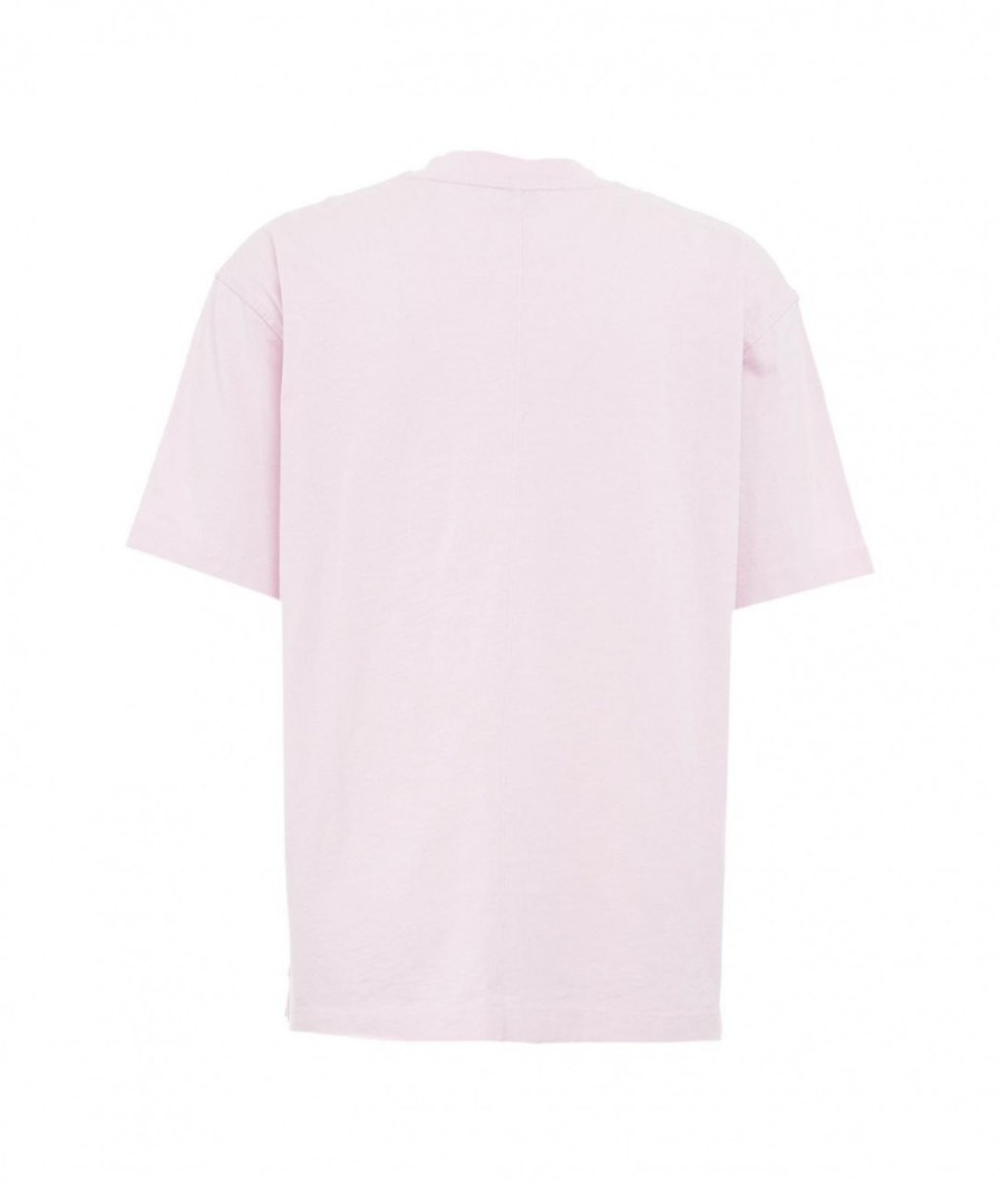 Closed T-Hirt Con Ricamo Del Logo Roa Rosa New