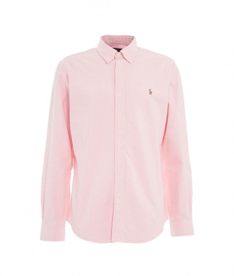 Polo Ralph Lauren Caicia Con Ricao Del Logo Rosa Clearance