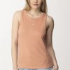 Twin-Set Top In Maglia A Costine Con Oval T Canyon Sunset Hot