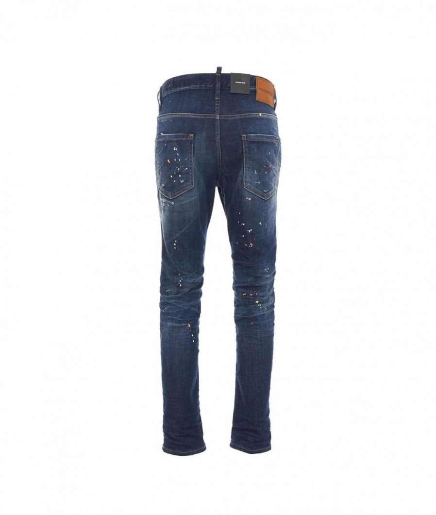 Dsquared2 Jeans Skater Blu New