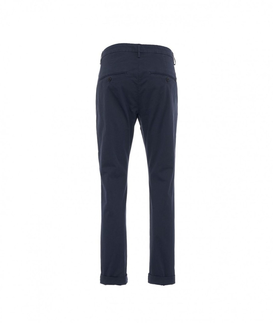 Dondup Chino Gaubert Blu Scuro Hot