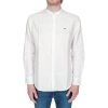 Tommy Hilfiger Camicia Tommy Hilfiger Jean Uomo Mao Linen Blend Ybr White Best