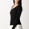 Replay Maglia A Costine Monospalla Black Online