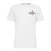 Elite 55 T-Shirt Con Logo Bianco Hot