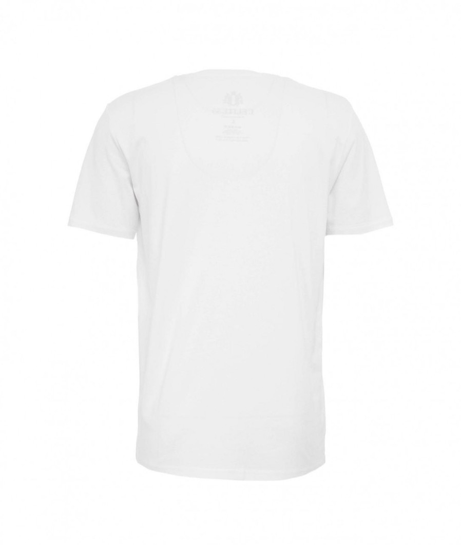 Elite 55 T-Shirt Con Logo Bianco Hot