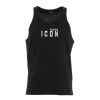 Dsquared2 Tank Top Con Logo Nero Clearance