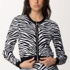 Michael Kors Pullover Con Motivo Zebrato Black/White Online