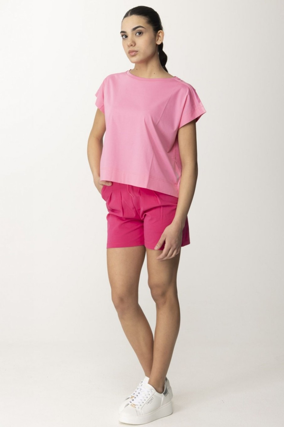 People Of Shibuya Shorts Con Pences Fucsia Wholesale