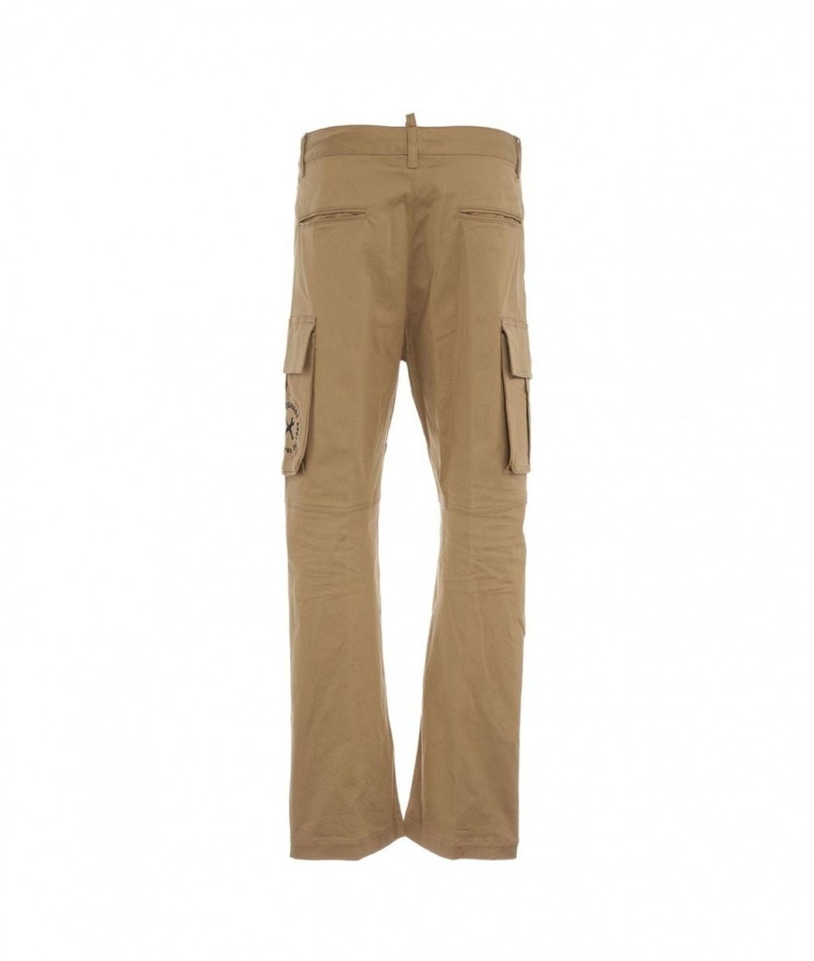 Dsquared2 Pantaloni Cargo Cammello New