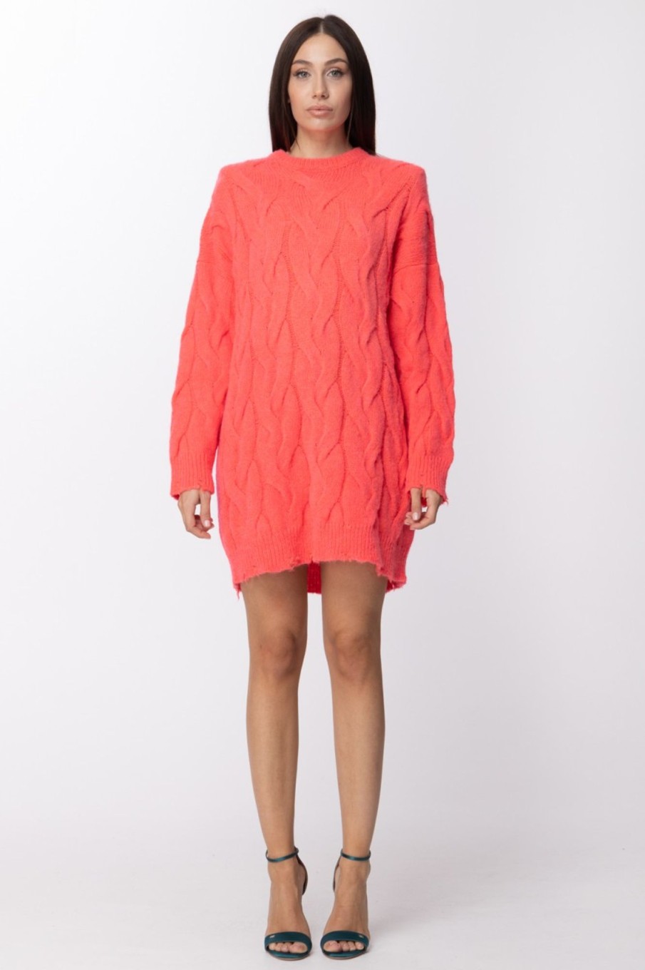 Aniye By Maxi Pullover Con Motivo A Trecce Coral New