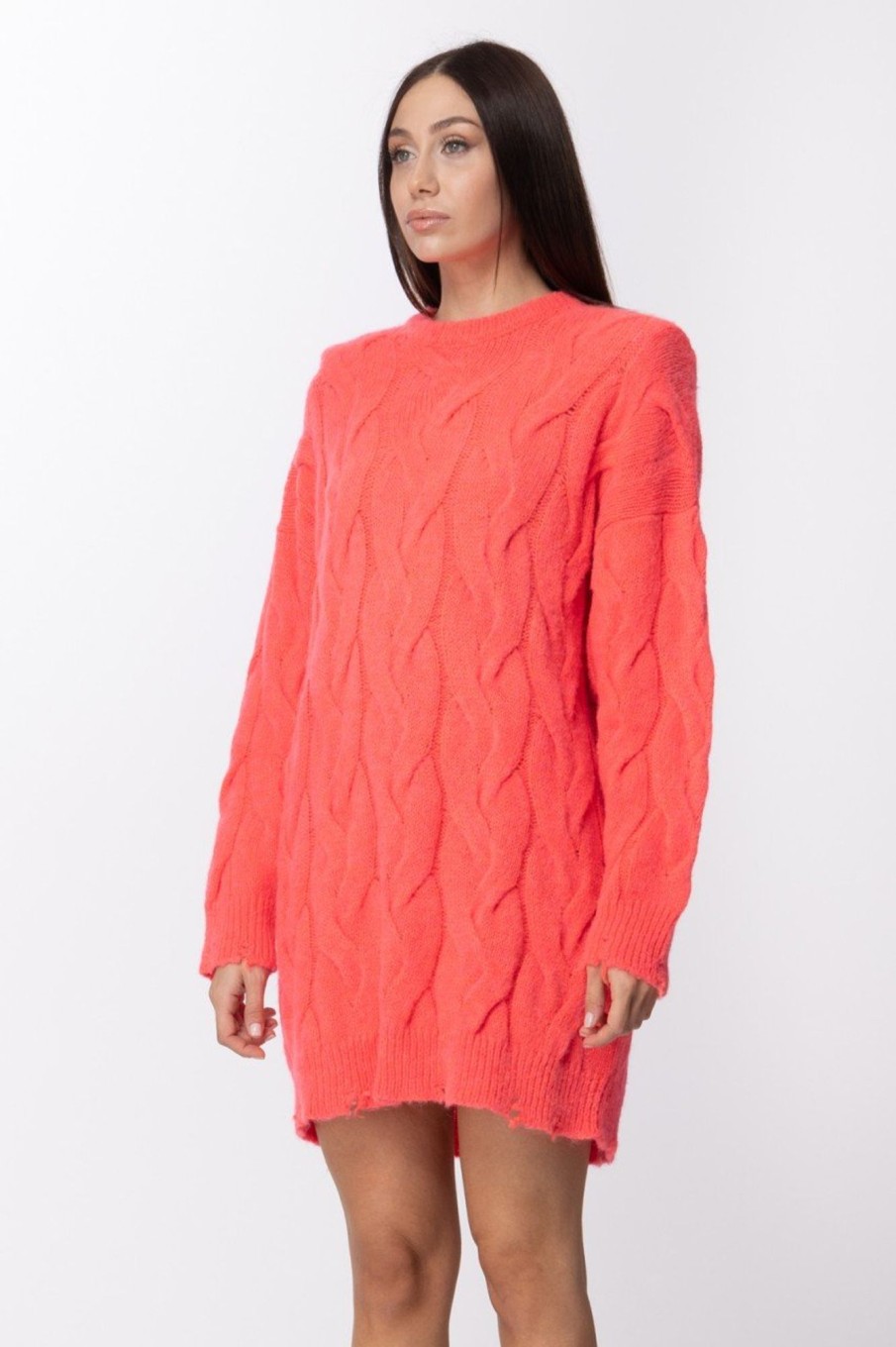 Aniye By Maxi Pullover Con Motivo A Trecce Coral New