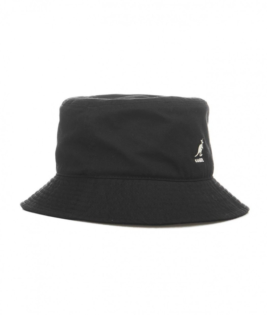 Kangol Bucket Hat Washed Nero Hot