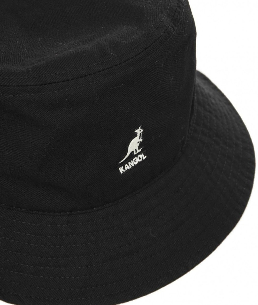 Kangol Bucket Hat Washed Nero Hot