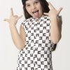 ELISABETTA FRANCHI BAMBINA Cappello Da Baseball Con Logo Black Best