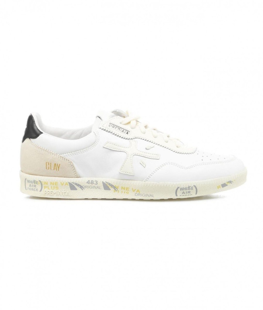 Premiata Sneakers Clay Bianco Clearance