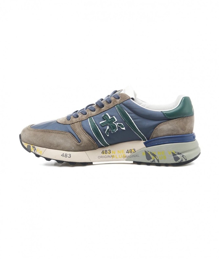 Premiata Sneakers Lander Blu New