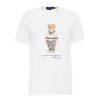 Polo Ralph Lauren T-Shirt Con Stapa Teddy Bianco Online