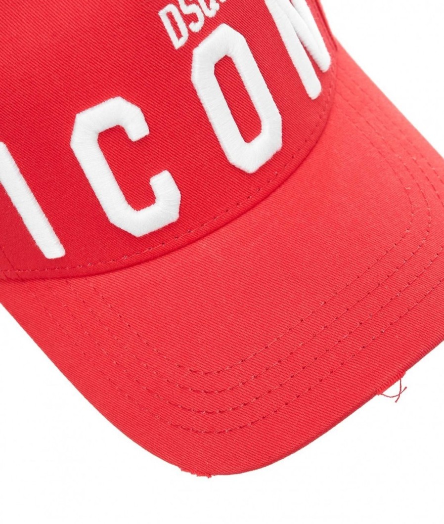 Dsquared2 Baseball Cap Rso Rosso Best