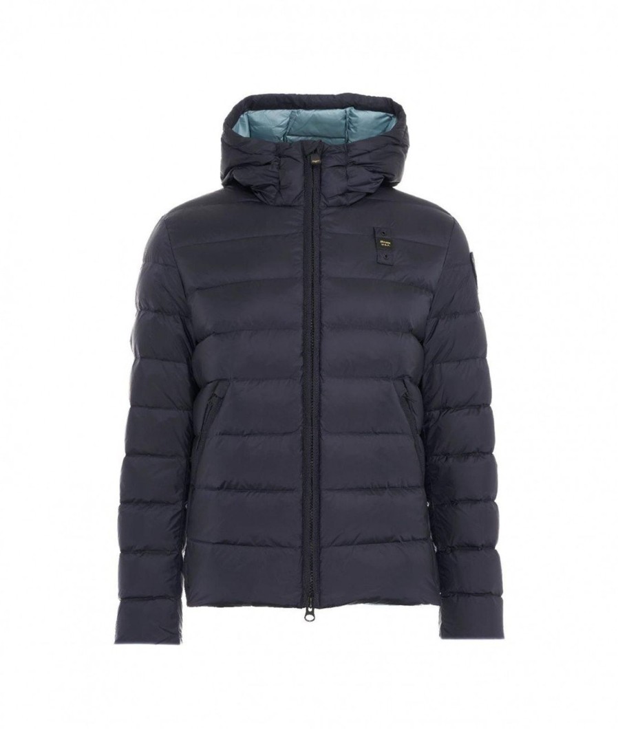 Blauer Piuino Trapuntato Blu Scuro New