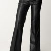 Twin-Set Pantaloni Effetto Pelle Nero Online