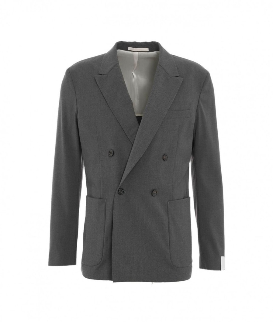 Paolo pecora Blazer Grigio Wholesale