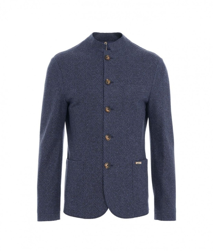 Luis Trenker Blazer Luigi Blu Scuro Best