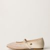 ELISABETTA FRANCHI BAMBINA Ballerine A Rete Con Strass Butter Hot