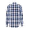 Woolrich Camicia Madras Bu Blu Best