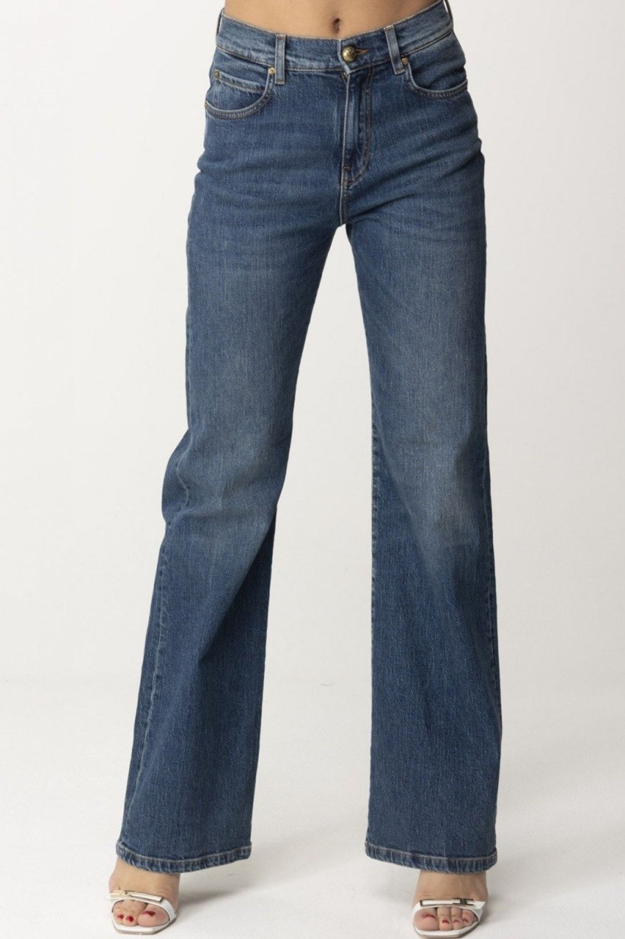 Pinko Wanda Jeans Lavaggio Medio Chiaro Clearance