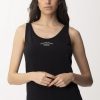 Elisabetta Franchi Canotta Basic Scollo Rotondo Nero Best