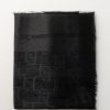 Elisabetta Franchi Pashmina In Viscosa Lurex Con Logo Pattern Nero Wholesale