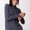 Patrizia Pepe Camicia Essential Odissey Gray Clearance