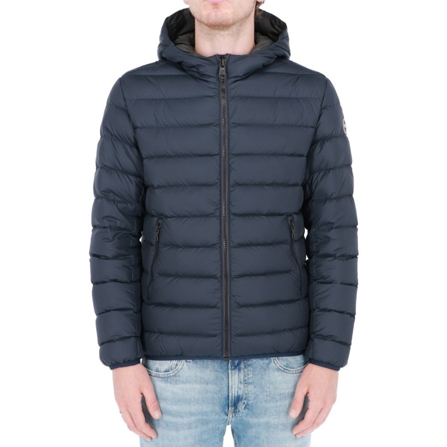 Colmar Originals Piumino Colmar Originals Uomo 9Wy Cappuccio 68 Navy Clearance