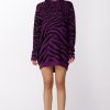 Aniye By Maxi Pullover Zebrato Waves Purple New