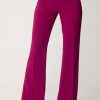 Pinko Pantaloni Flare Viola Buganville Hot