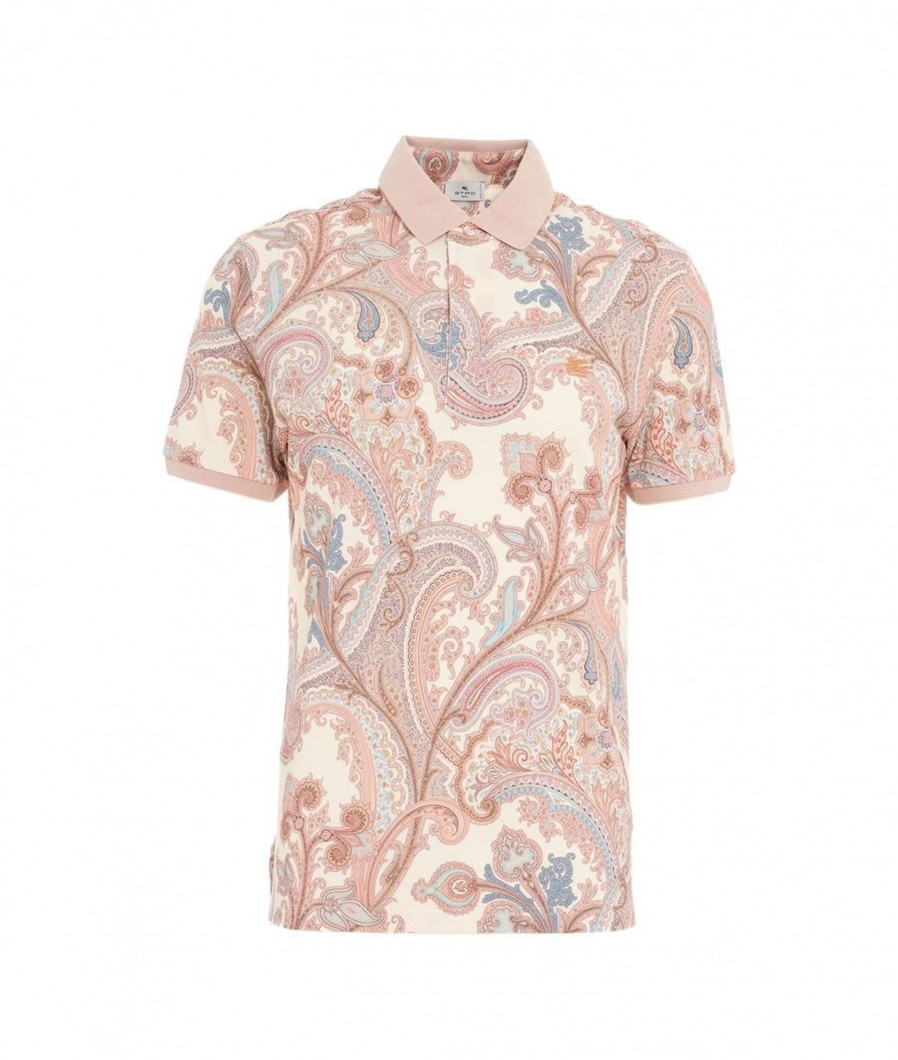 etro Polo Stapa Paisley Beige Clearance