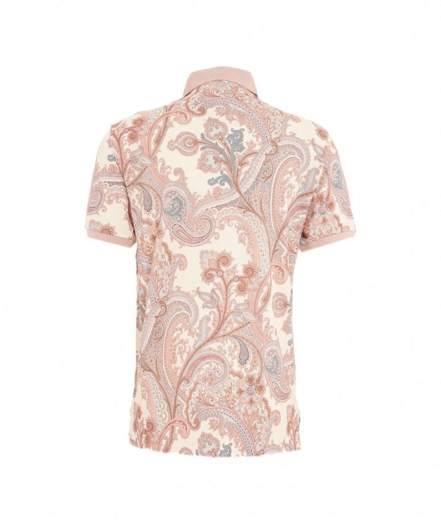 etro Polo Stapa Paisley Beige Clearance