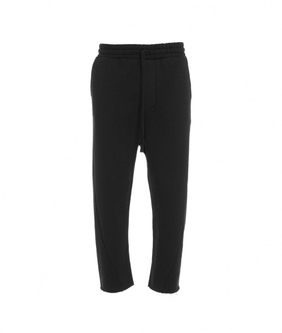 Thom Krom Pantaloni Di Felpa Con Coulie Nero Clearance