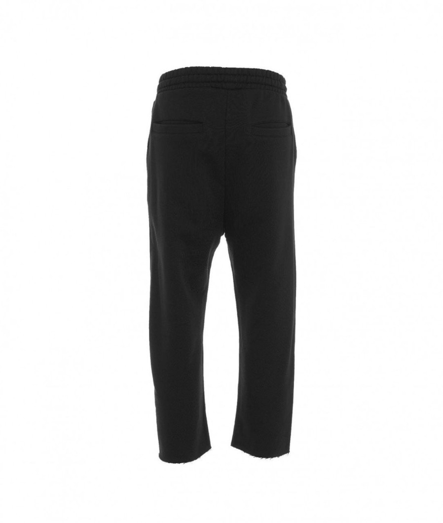 Thom Krom Pantaloni Di Felpa Con Coulie Nero Clearance