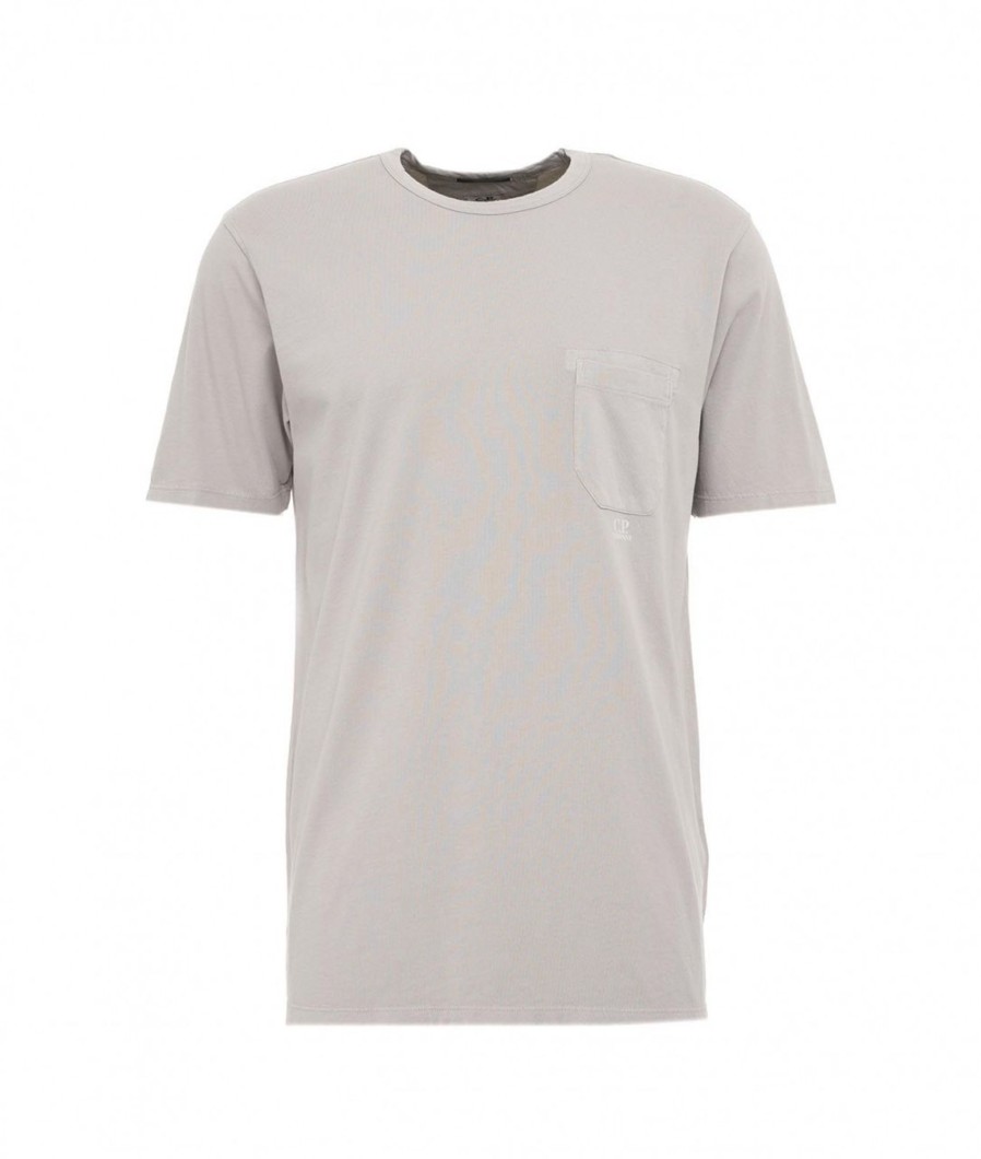 Cp company T-Shirt Grigio Chiaro Wholesale