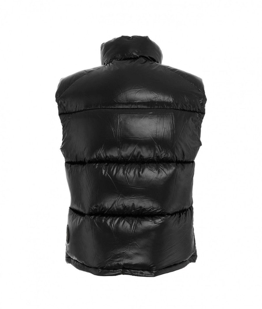 Save the duck Gilet Luck In Eco Piuma Nero New