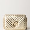 Pinko Borsa Love Click Mini Oro-Block Color Wholesale