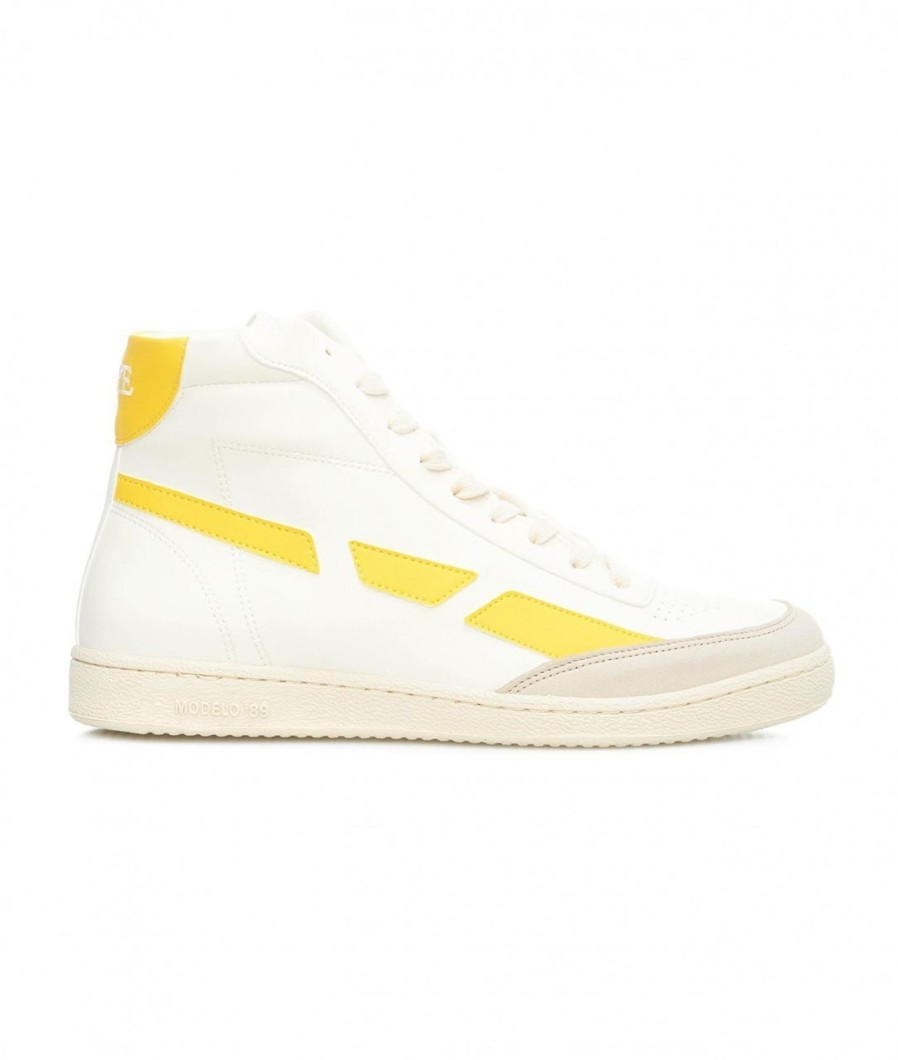 Saye High Top Sneakers Modelo 89 Giallo Hot